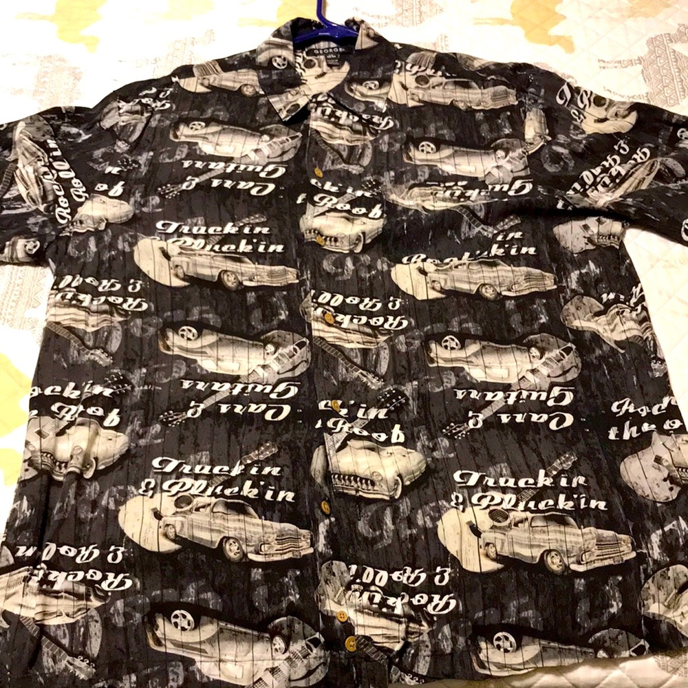 Mens button down shirt
